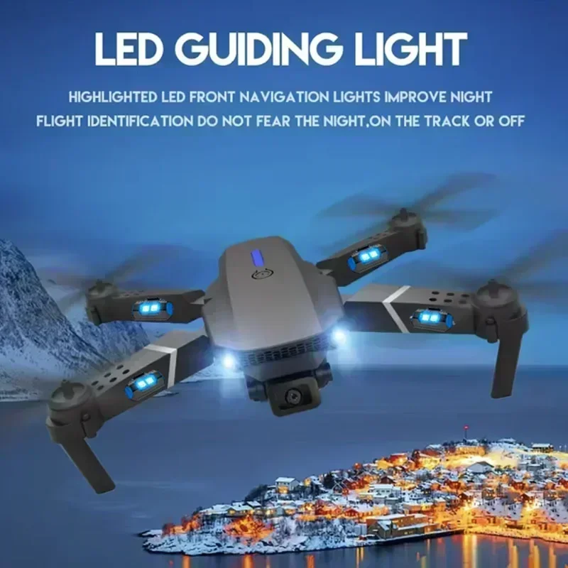 Drone Rc E88 Pro - E88 Pro WiFi FPV Drone. Wide-angle