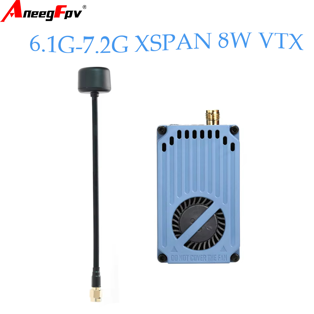 Drone Rc Transmitter And Receiver - RUSHFPV 6.1‑7.2G 8W X61728 VTX Video