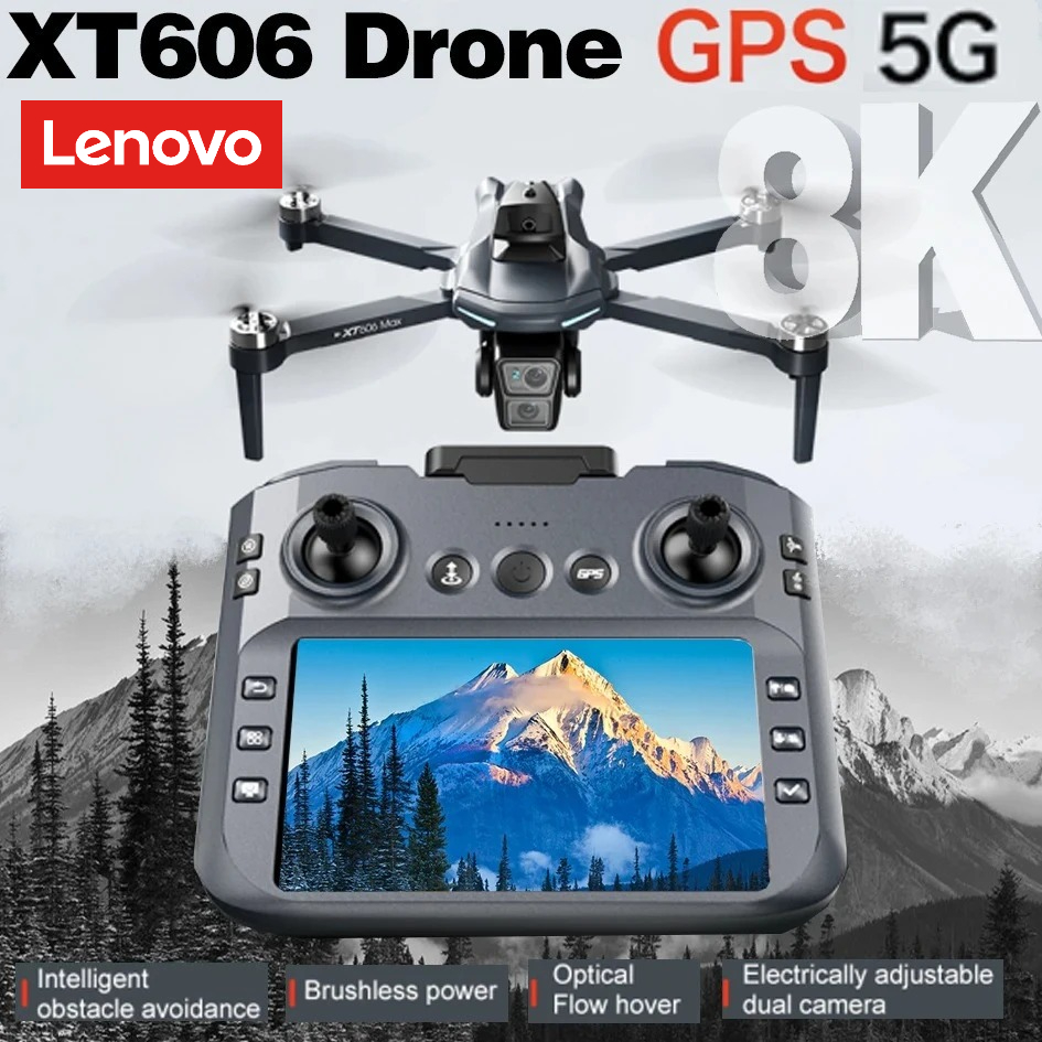 Drone App Rc Fpv - Lenovo XT606 Drone Professional 8K HD