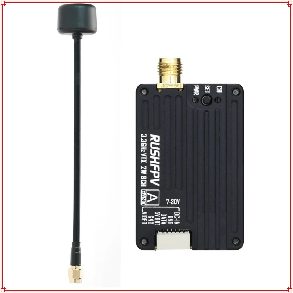 Drone Rc Transmitter And Receiver - 2026 New RUSHFPV 3.3G 2W VTX