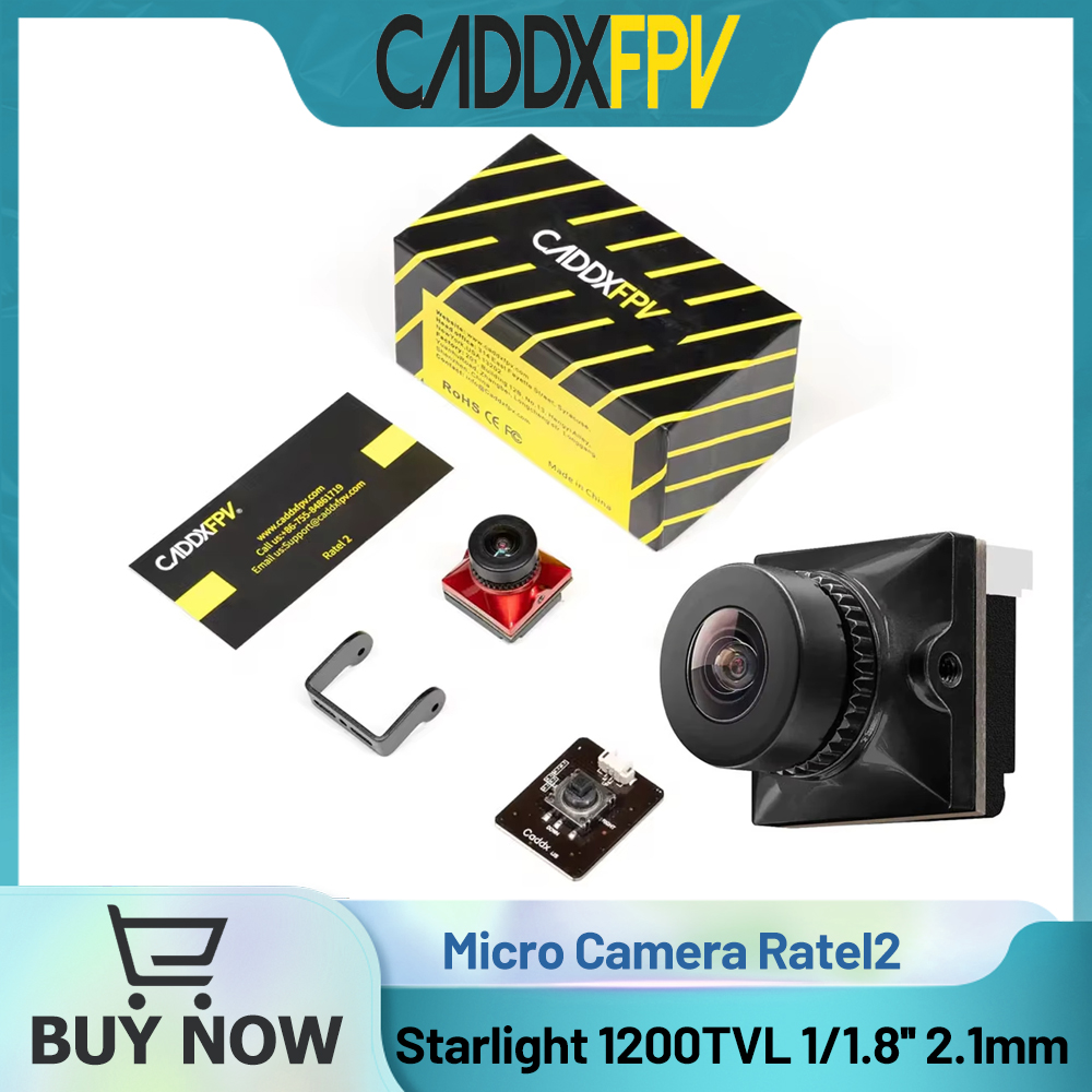 Drone Rc With Camera - CADDX Micro FPV Camera Ratel 2