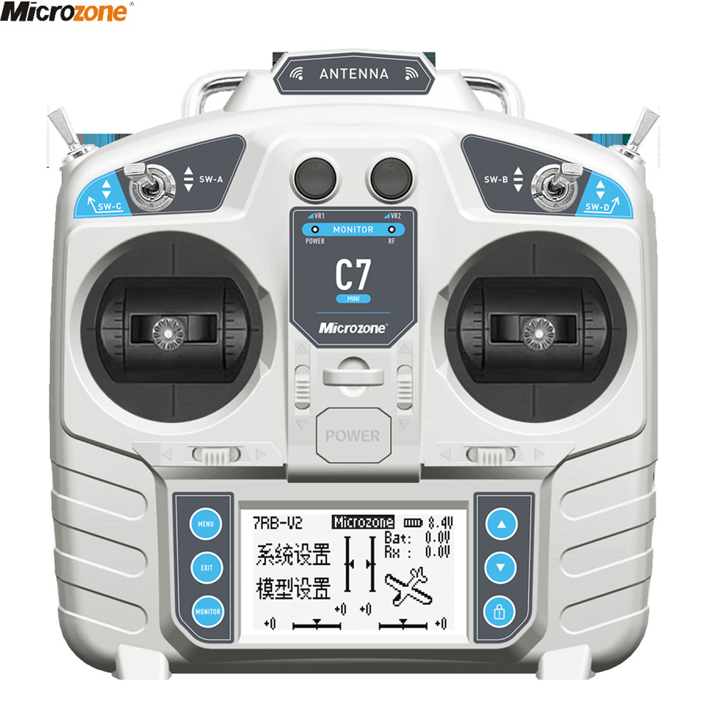 Drone Rc Transmitter And Receiver - MicroZone MC7 Controller C7 MINI Transmitter