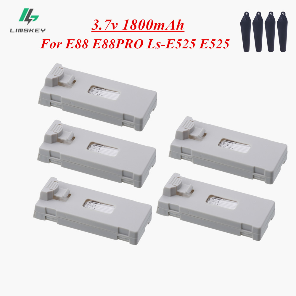 Drone Rc E88 Pro - 3.7V 1800mAh RC Drone Battery Accessory