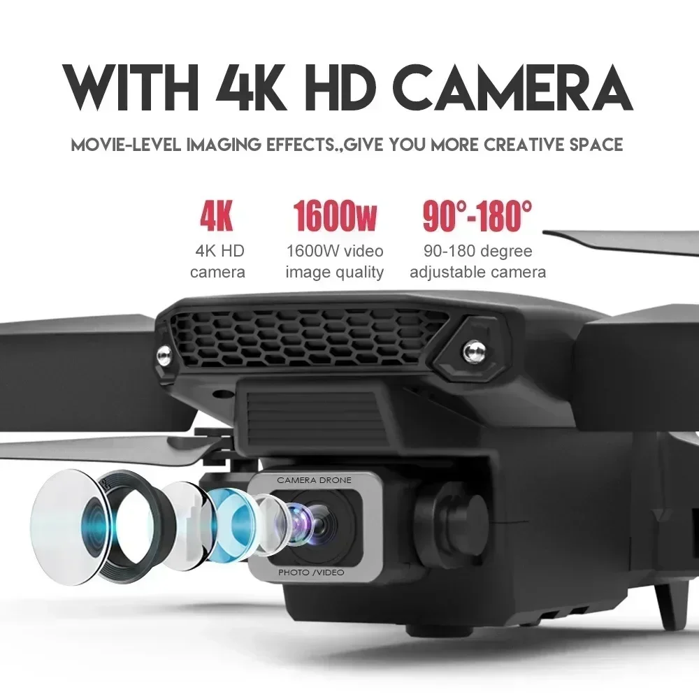 E88 Pro WiFi FPV Drone. Wide-a - đánh giá và giá Drone Rc E88 Pro