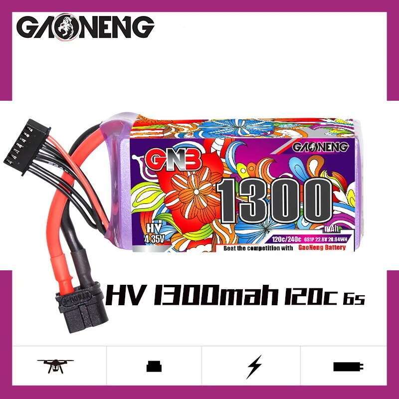 2Pcs GNB 6S Lipo Battery 22.8V - đánh giá và giá Analog Fpv Transmitter