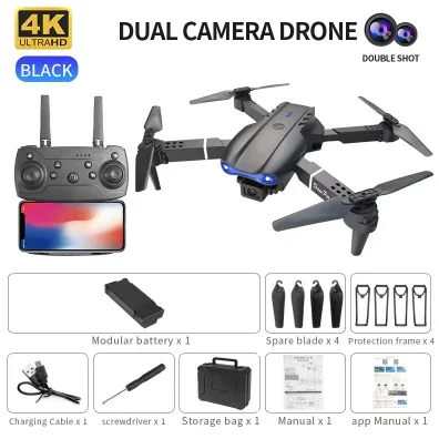E99 K3 Pro 4K Drone Foldable D - đánh giá và giá Drone Rc E99 K3