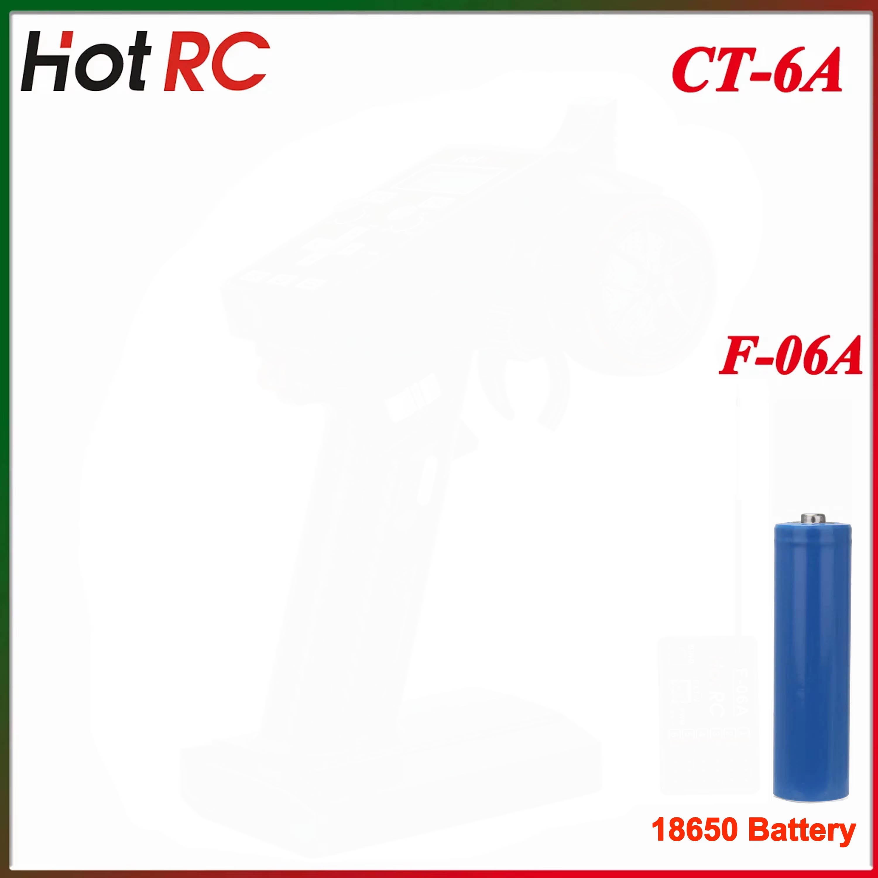 HotRC CT-6A 2.4G 6CH 6 Channel - đánh giá và giá Drone Rc Transmitter And Receiver