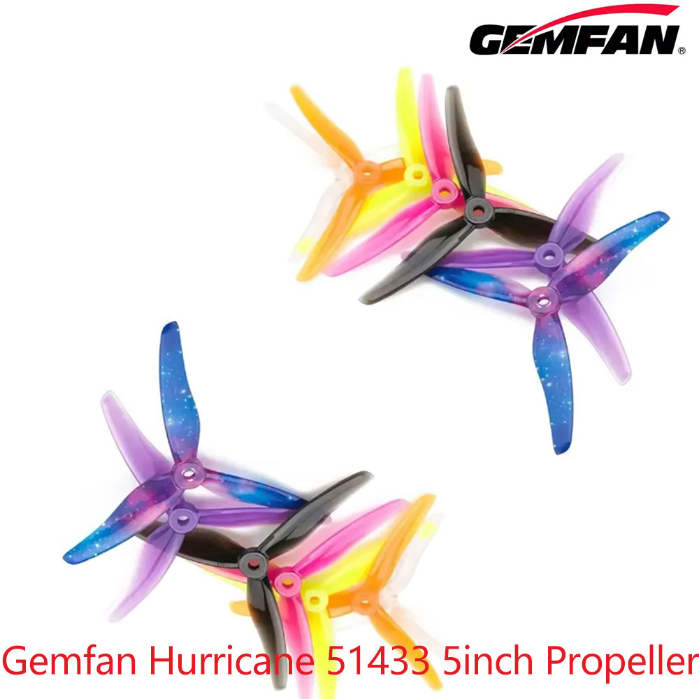12Pairs Gemfan Hurricane 51433 - đánh giá và giá Plane Drone Rc
