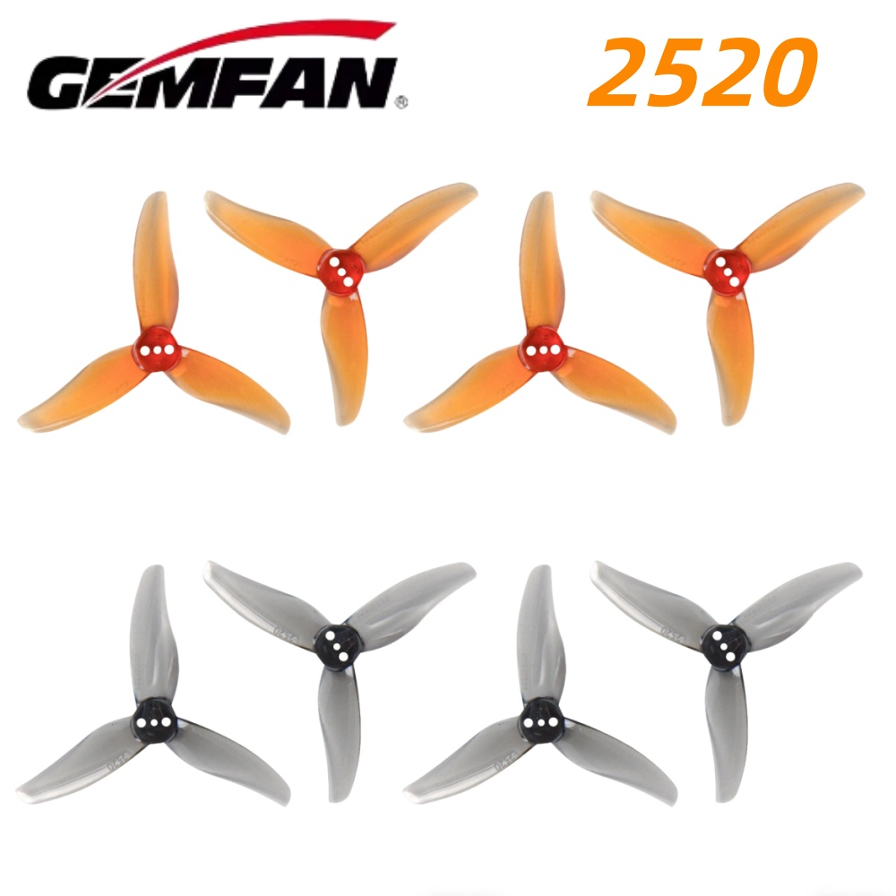 4Pairs Gemfan Hurricane 2520 2 - đánh giá và giá Analog Fpv Transmitter