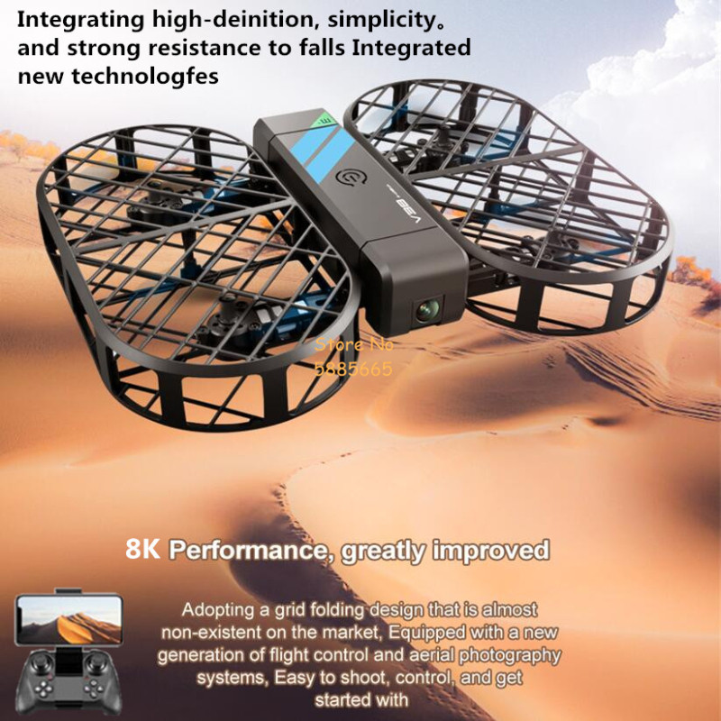 8K HD Camera 360° Protection O - đánh giá và giá Drone App Rc Fpv