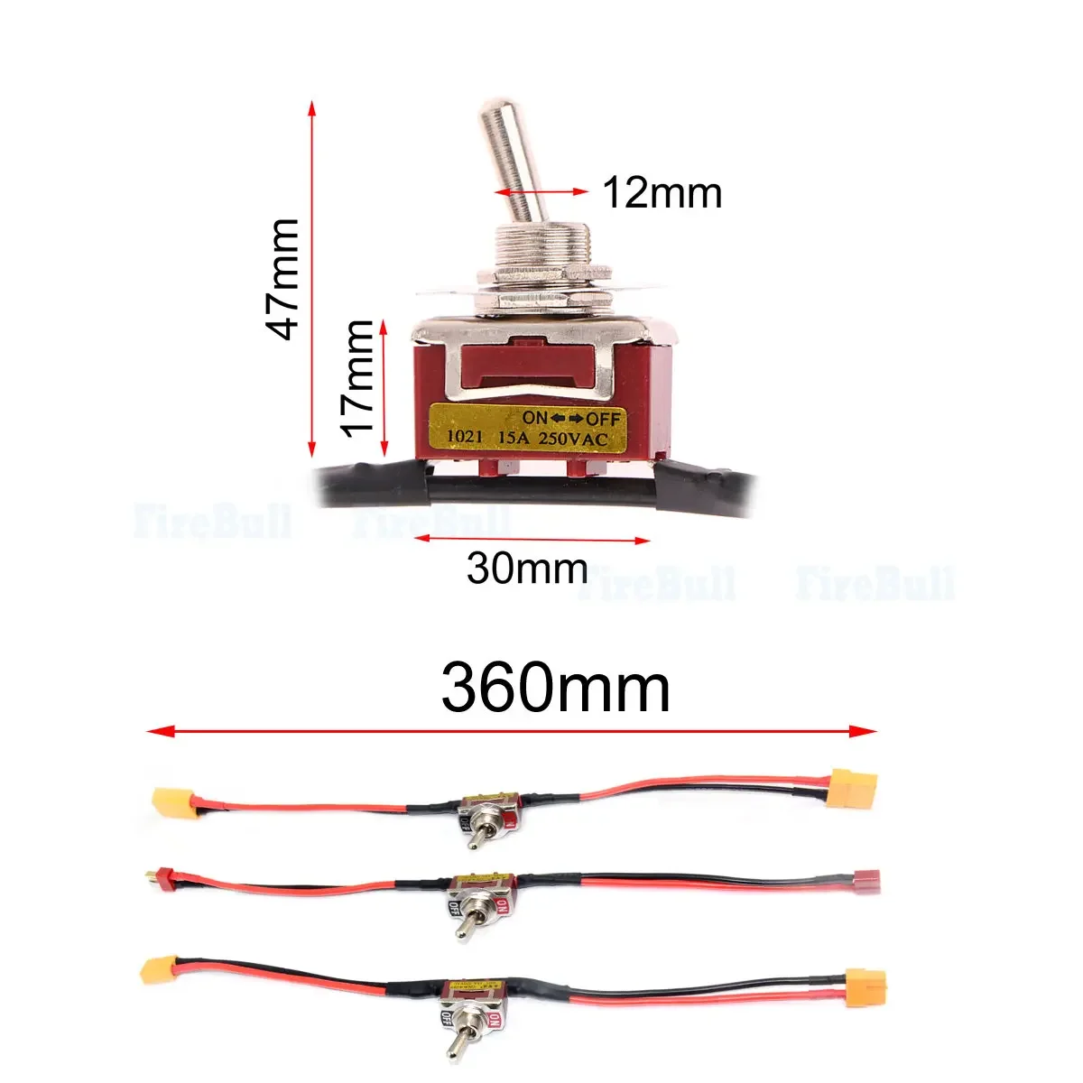 RC Motor ESC Battery Power ON- - đánh giá và giá Drone Switch Rc