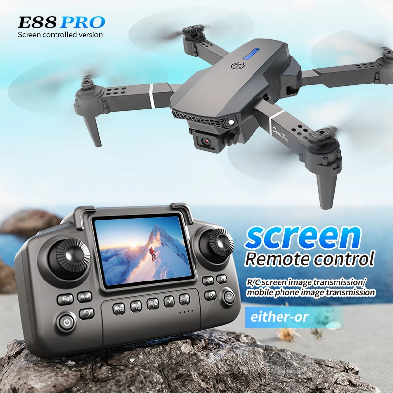 Professional E88 PRO Drone wit - đánh giá và giá Drone Rc E88 Pro