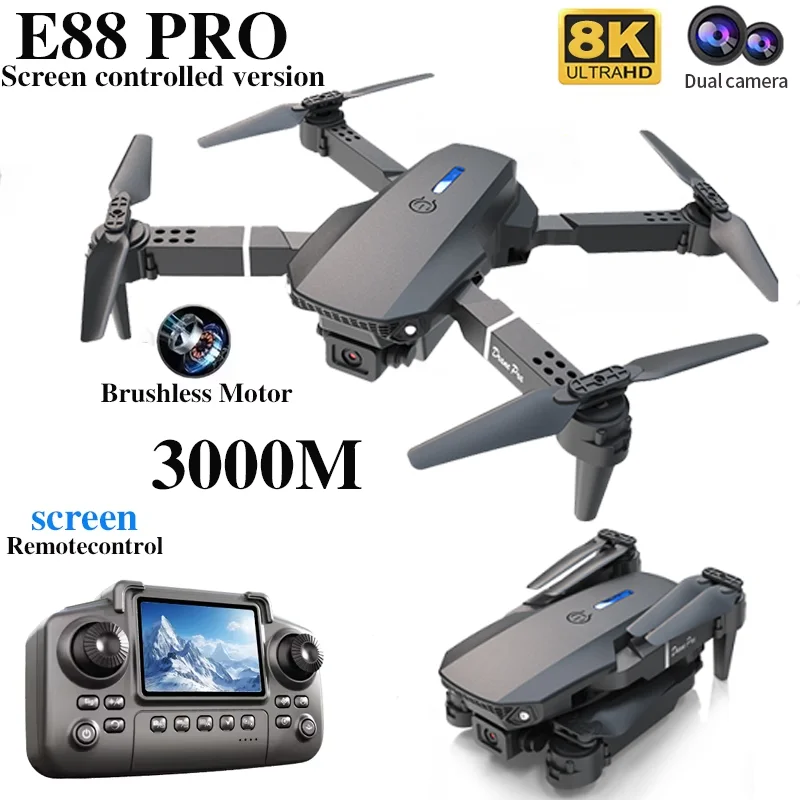 Professional E88 PRO Drone wit - đánh giá và giá Drone Rc E88 Pro