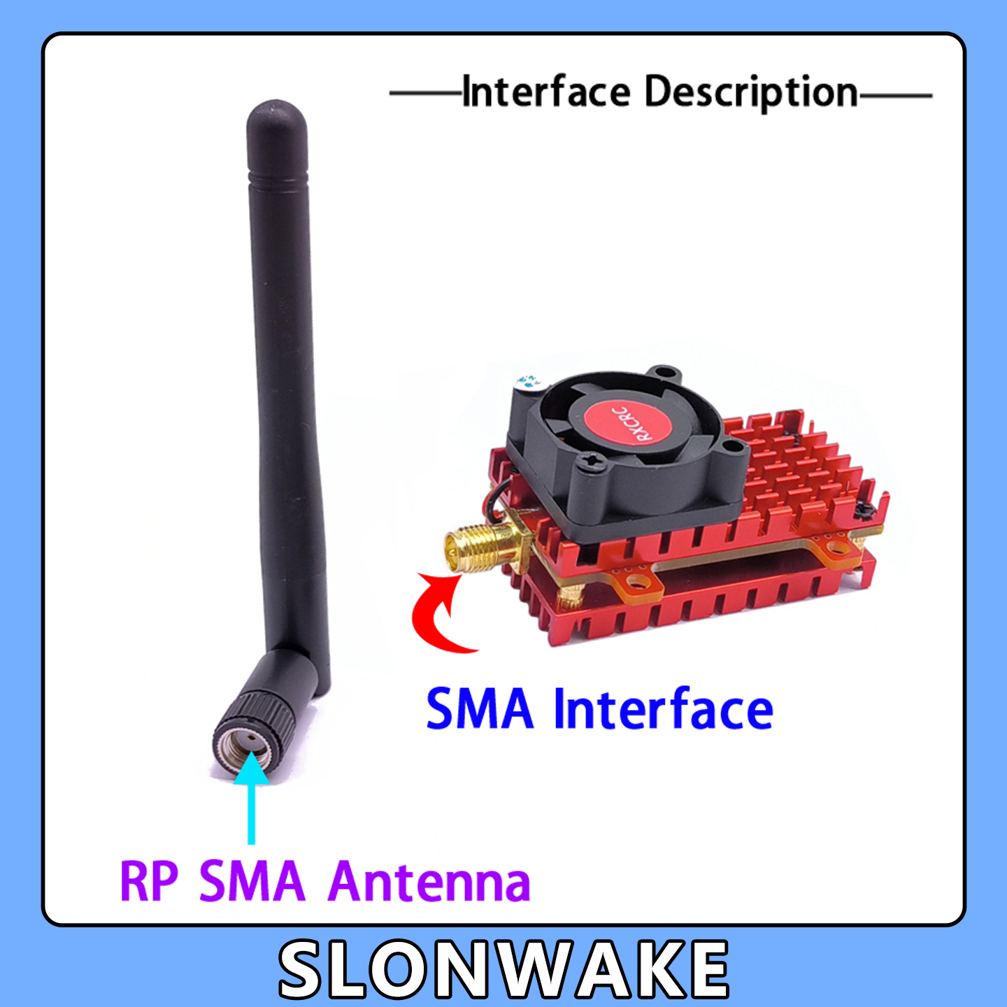 SLONWAKE 5.8G 2W VTX FPV 1800T - đánh giá và giá Drone Rc With Camera