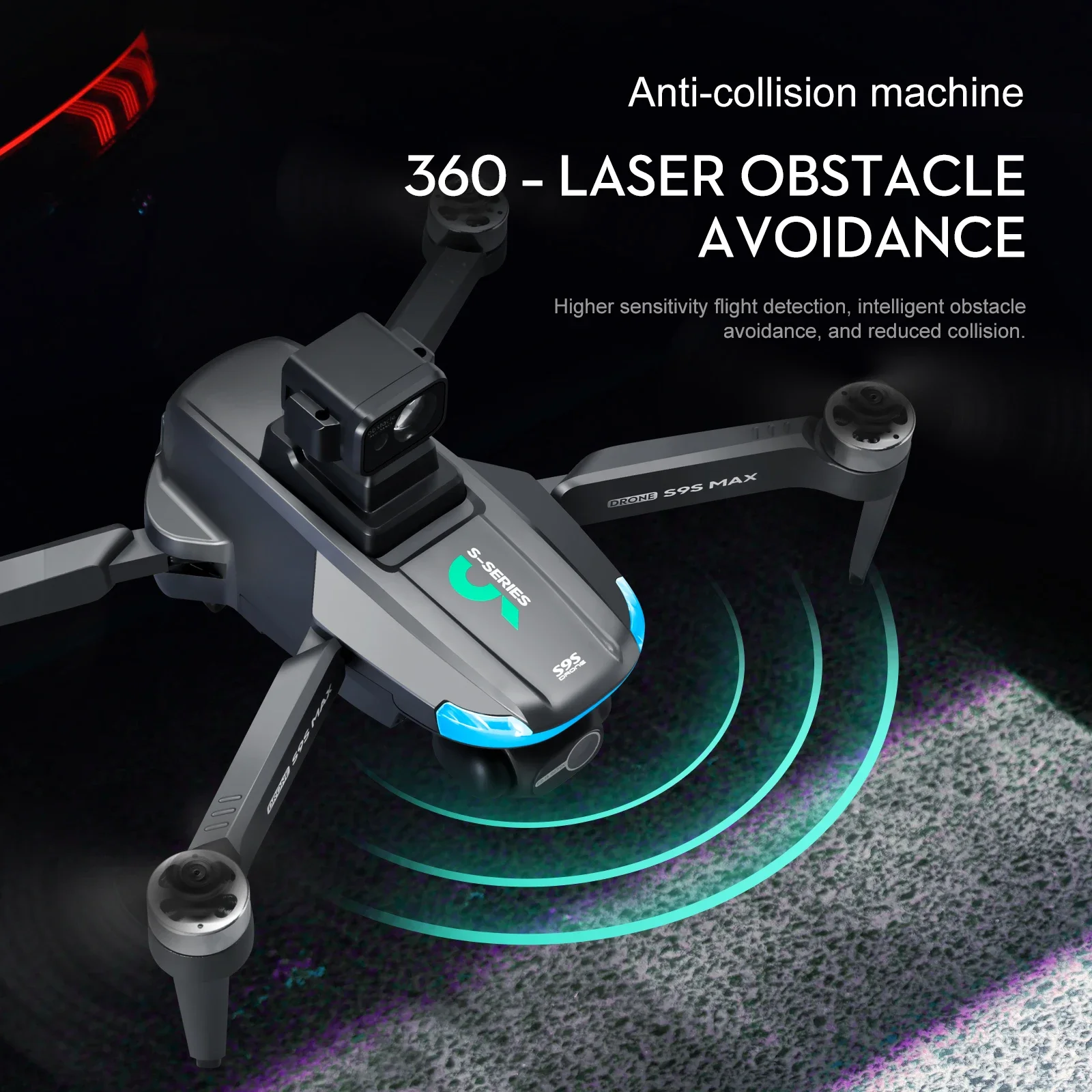 NEW S9S MAX MINI Drone 4K 2-Ax - đánh giá và giá Drone Rc Ufo
