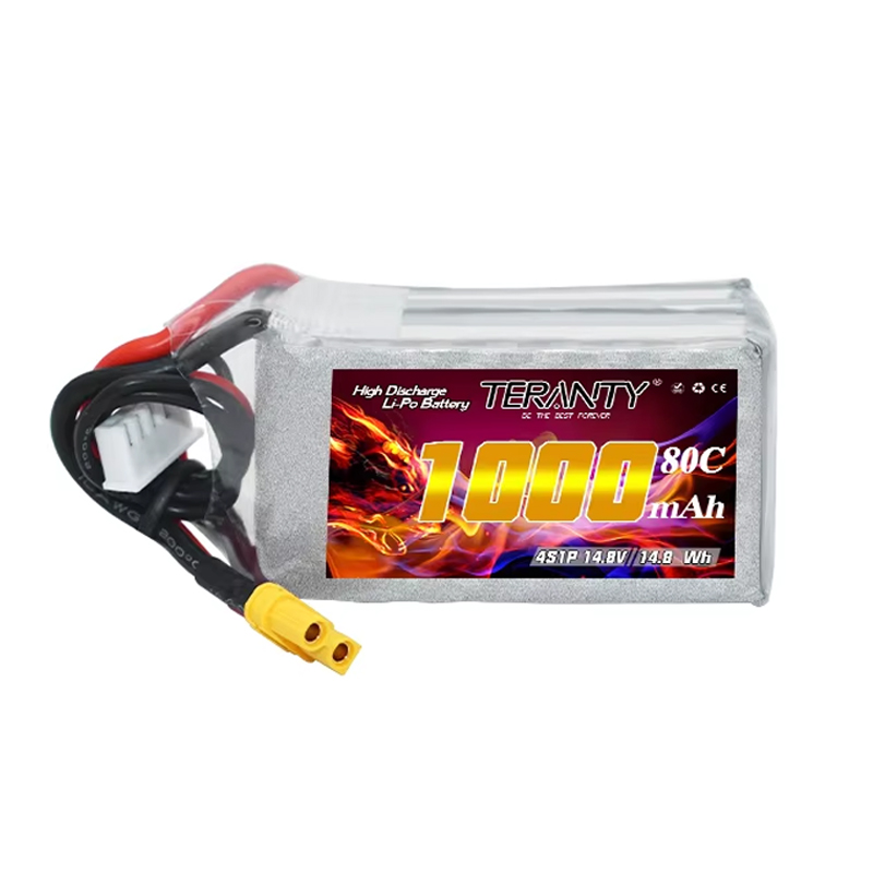 TERANTY 4S 1000mAh 14.8V 80C/1 - đánh giá và giá Drone Rc Link