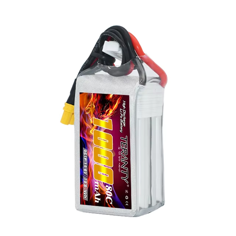 TERANTY 4S 1000mAh 14.8V 80C/1 - đánh giá và giá Drone Rc Link