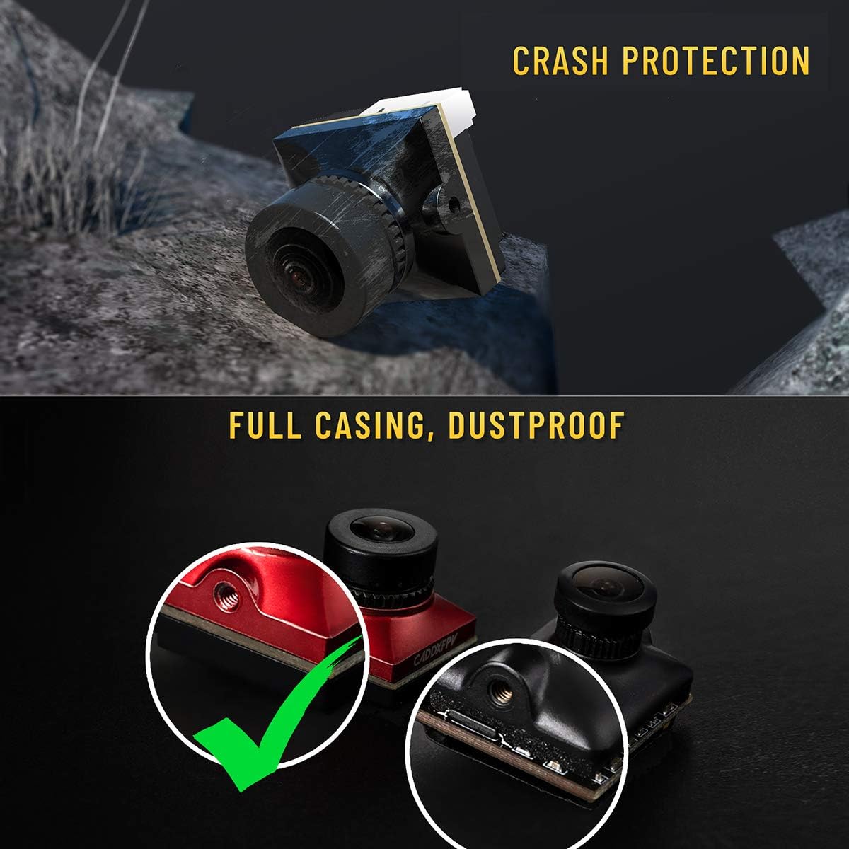 CADDX Micro FPV Camera Ratel 2 - đánh giá và giá Drone Rc With Camera
