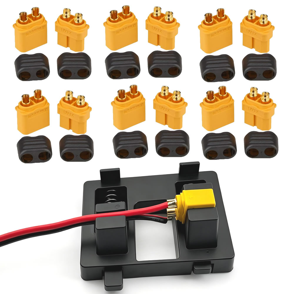 XT60 Connector Plug with Sheat - đánh giá và giá Drone Rc Link