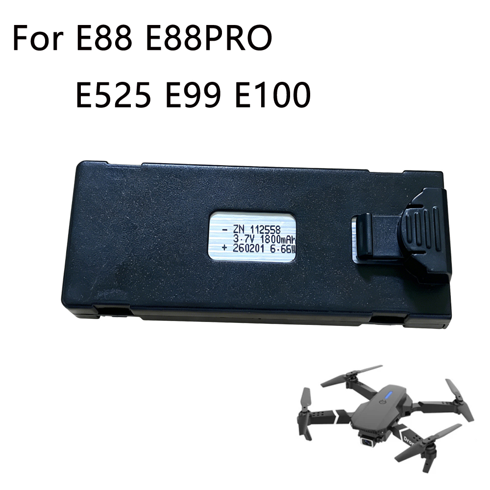 E88 Drone Battery 3.7V 1800mAh - đánh giá và giá Drone Rc E99 K3