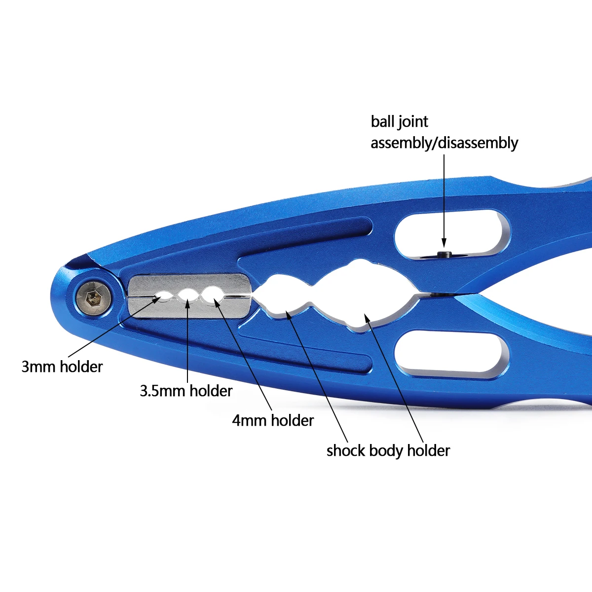 Aluminum CNC Pliers Pivot Ball - đánh giá và giá Drone Rc Link