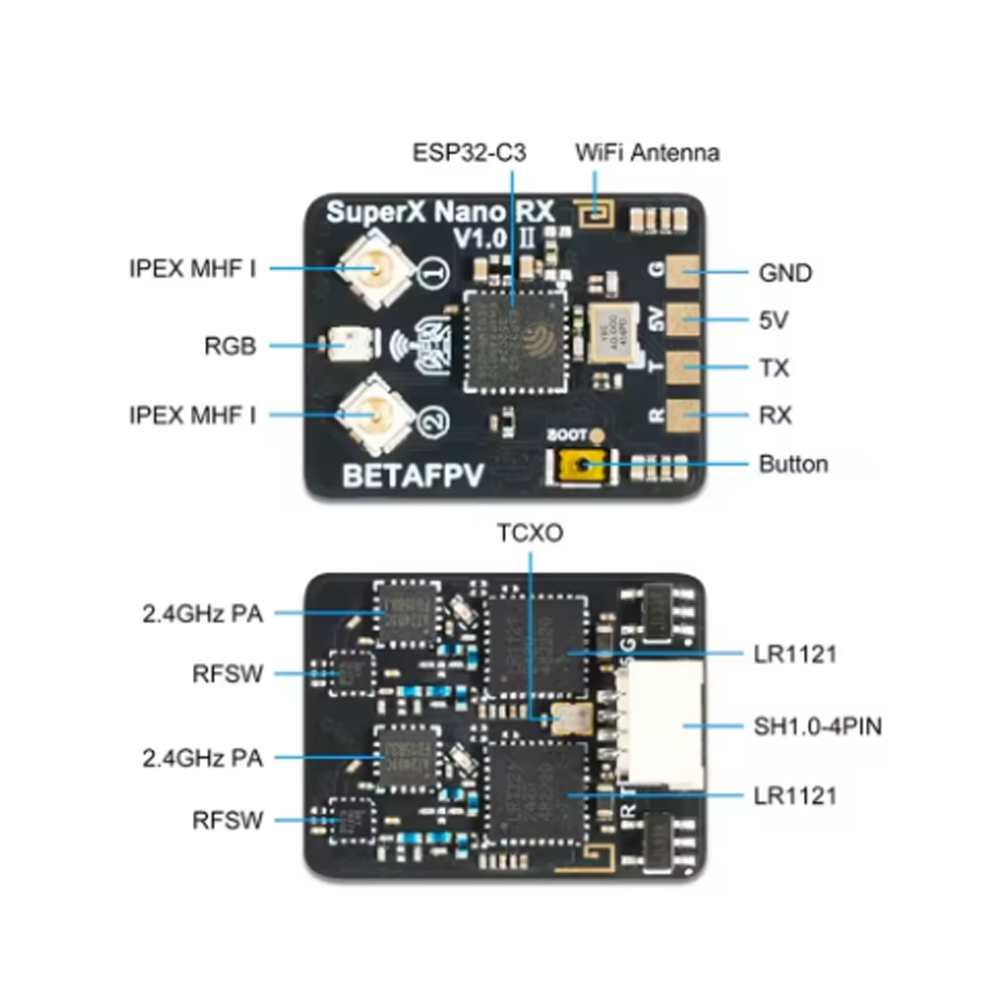 BETAFPV SuperX Gemini Xross Na - đánh giá và giá Drone Rc Frequency