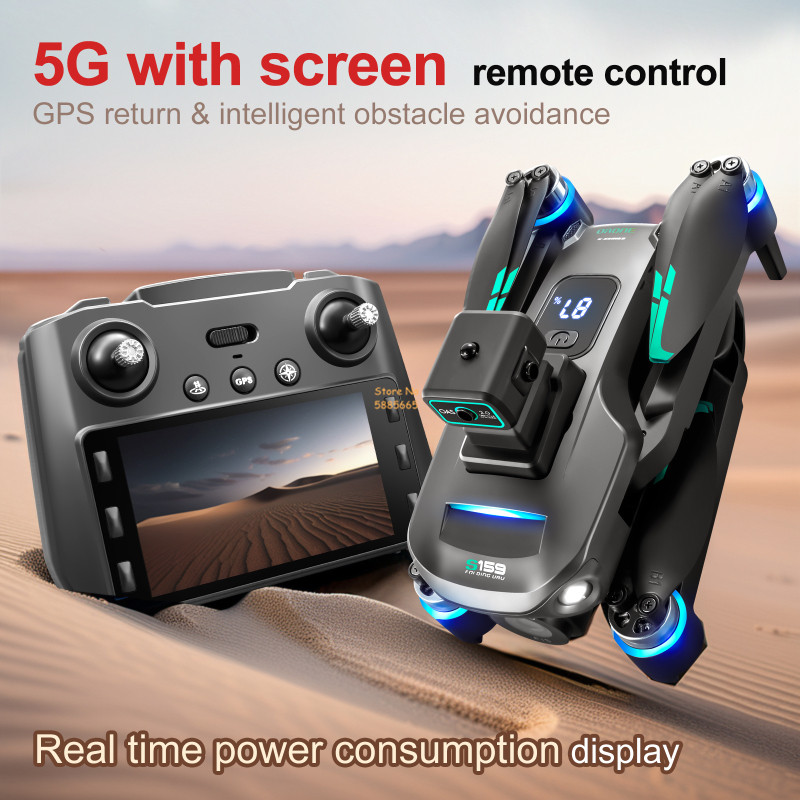 8K Dual Camera 5G WIFI FPV Rem - đánh giá và giá Drone App Rc Fpv