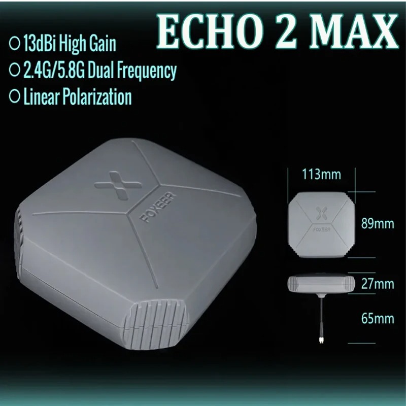 Foxeer Echo 2 MAX 13dbi 5.8g/2 - đánh giá và giá Drone Rc Frequency