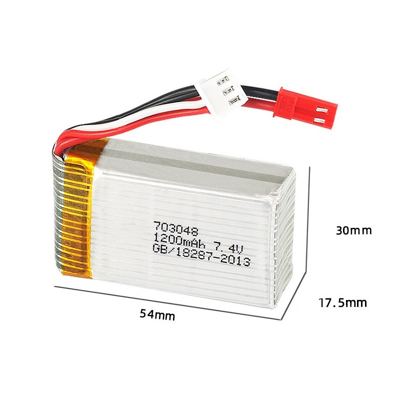 Pin Lipo 2S 7.4 V 1200MAh 7030 - đánh giá và giá Drone Rc Link
