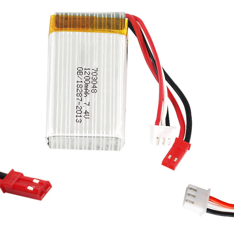 Pin Lipo 2S 7.4 V 1200MAh 7030 - đánh giá và giá Drone Rc Link
