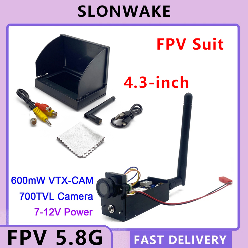 SLONWAKE FPV 5.8G 600mW adjust - đánh giá và giá Drone Rc With Camera