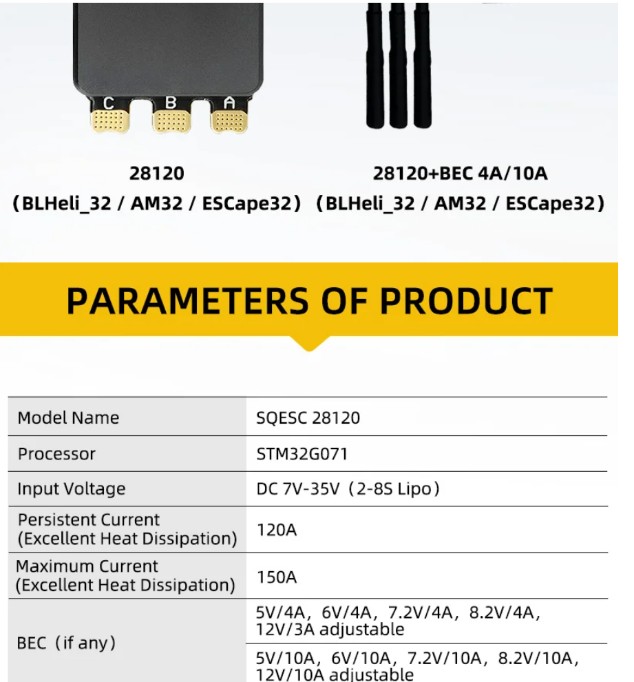 Controller Support 128KHz PWM  - đánh giá và giá Drone Rc Frequency