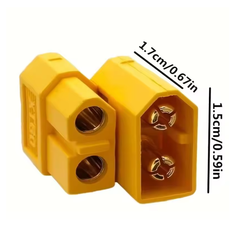 10PCS XT60 Battery Connector M - đánh giá và giá Drone Rc Link