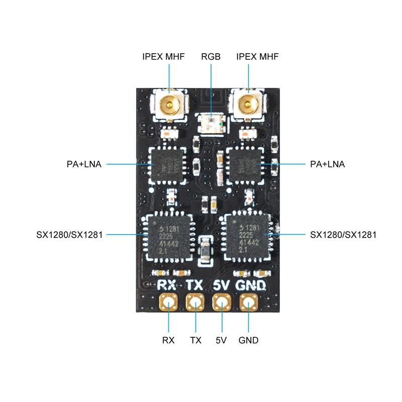 BETAFPV SuperD ELRS Receiver 2 - đánh giá và giá Plane Drone Rc