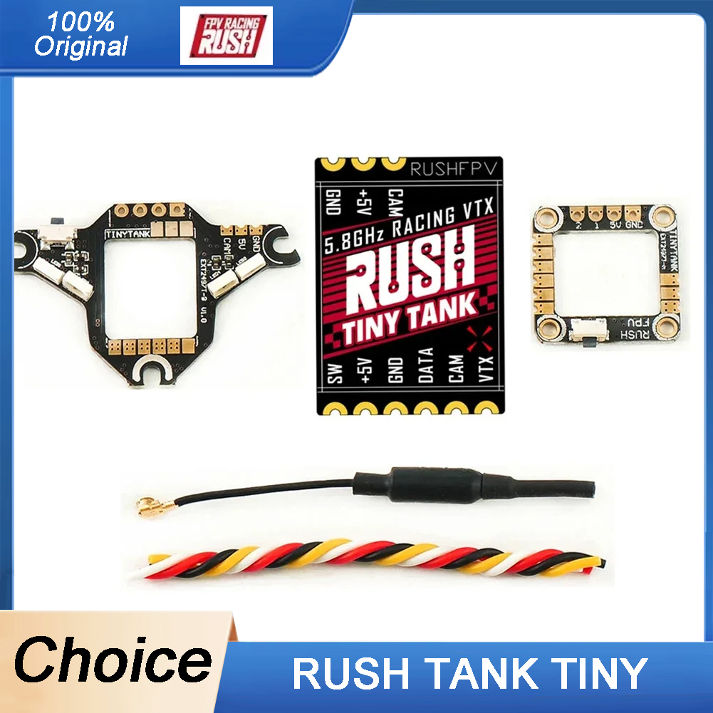 RUSHFPV Tiny Tank VTX 5.8GHz 3 - đánh giá và giá Analog Fpv Transmitter