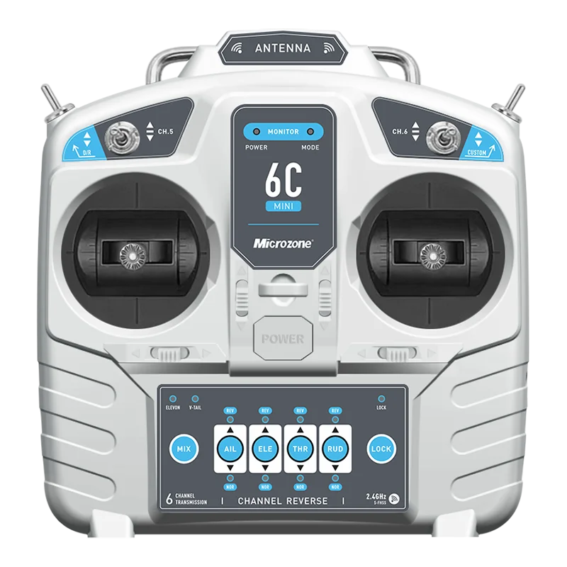 MicroZone MC6C Mini V2 2.4G 6C - đánh giá và giá Drone Rc Transmitter And Receiver