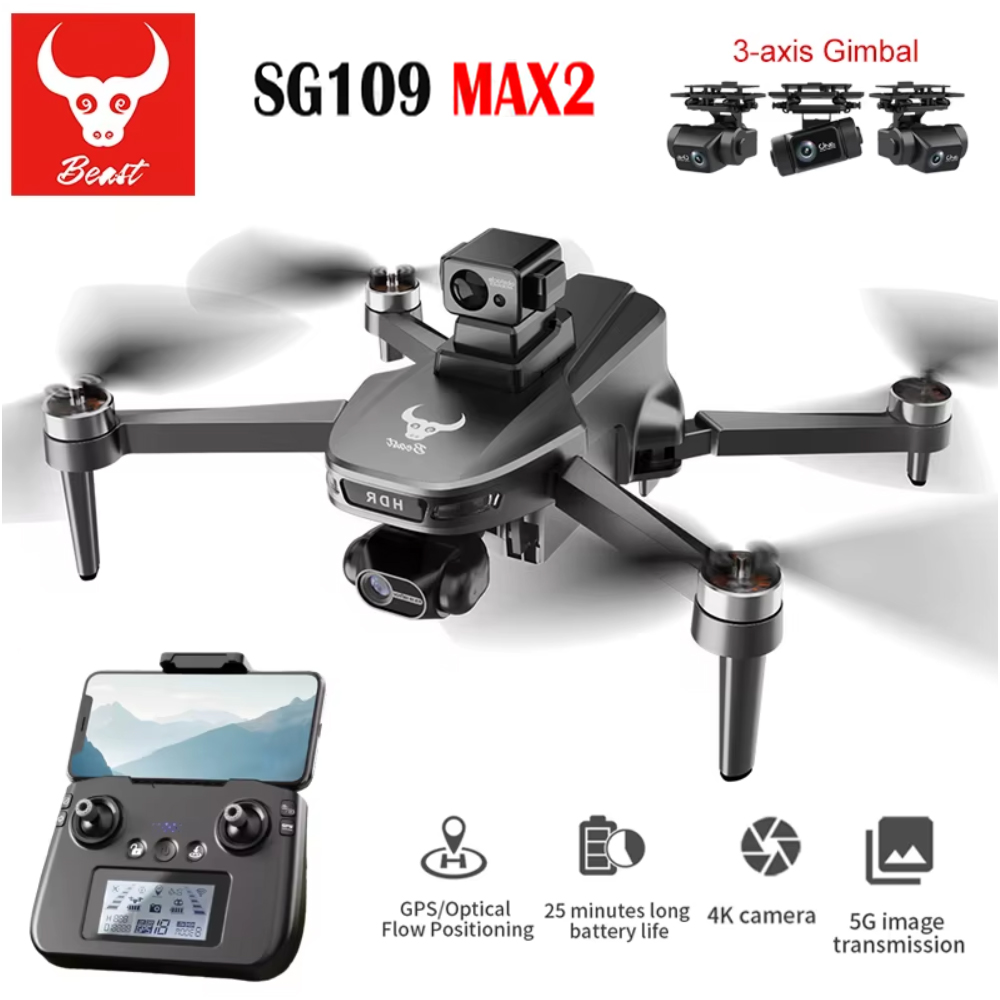 SG109 MAX2 Professional FPV 8K - đánh giá và giá Drone App Rc Fpv