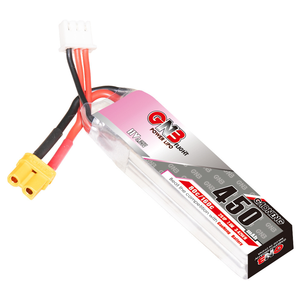 GNB LiPo Battery HV 2S 7.6V 45 - đánh giá và giá Analog Fpv Transmitter