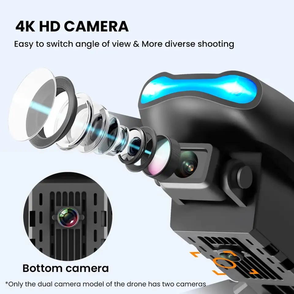 New Mini drone E99 4K WIFI HD  - đánh giá và giá Drone Rc E99 K3