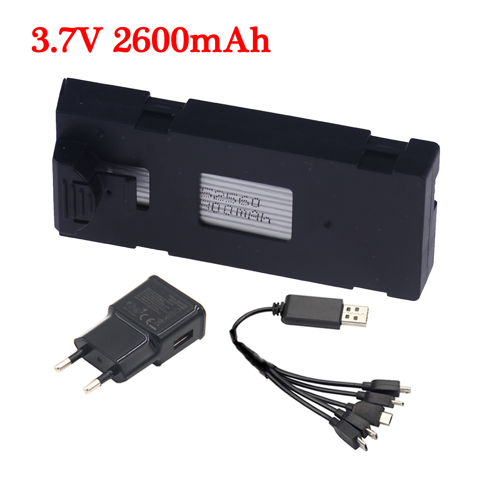 Upgrade Capacity 2600mAh 3.7V  - đánh giá và giá Drone Rc E88 Pro