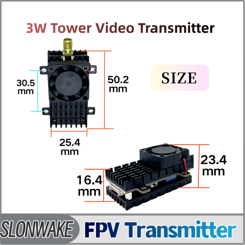 SLONWAKE 5.8G 3000mW Simulatio - đánh giá và giá Drone Rc Transmitter And Receiver