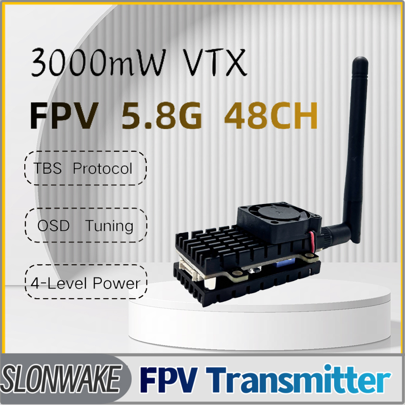 SLONWAKE 5.8G 3000mW Simulatio - đánh giá và giá Drone Rc Transmitter And Receiver