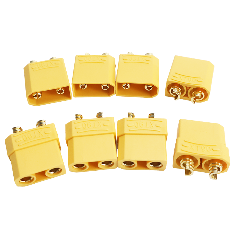 4Pcs Yellow XT90 Plug Male Fem - đánh giá và giá Drone Rc Link