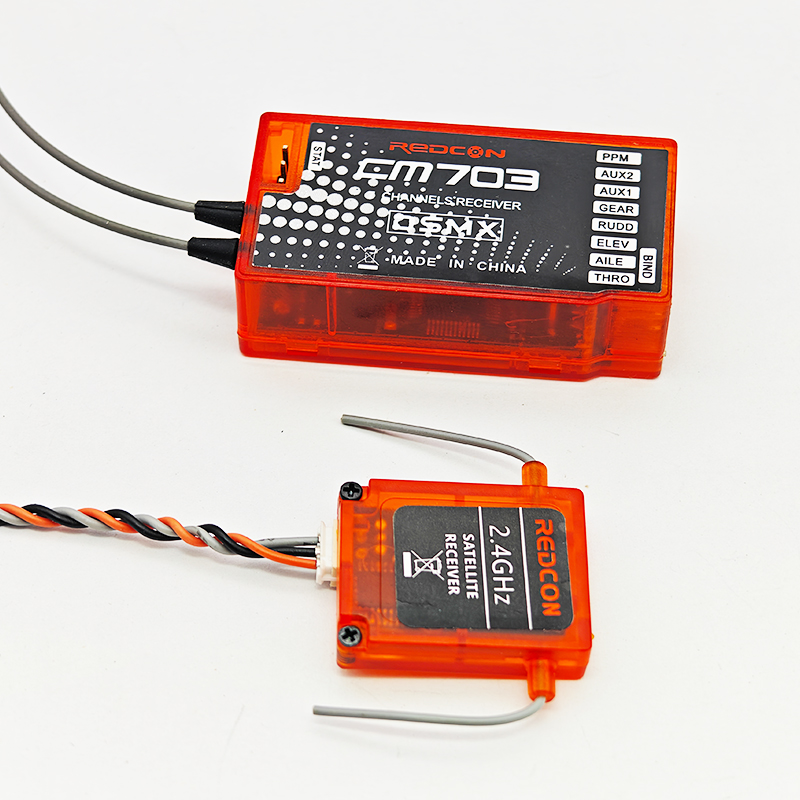 CM703 7 Channel 2.4Ghz RX Rece - đánh giá và giá Plane Drone Rc