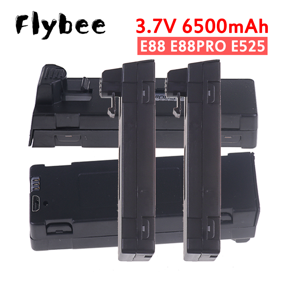 Rechargeable 3.7V 6500mAh E88P - đánh giá và giá Drone Rc E99 K3