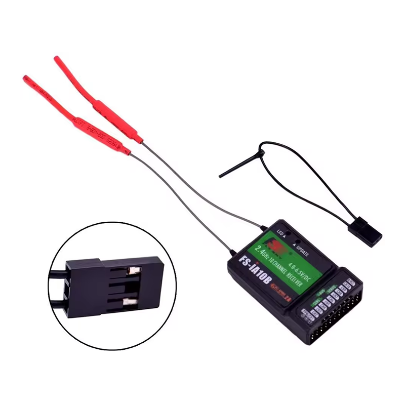 Flysky FS-iA10B 2.4G 10 Channe - đánh giá và giá Drone Rc Battery
