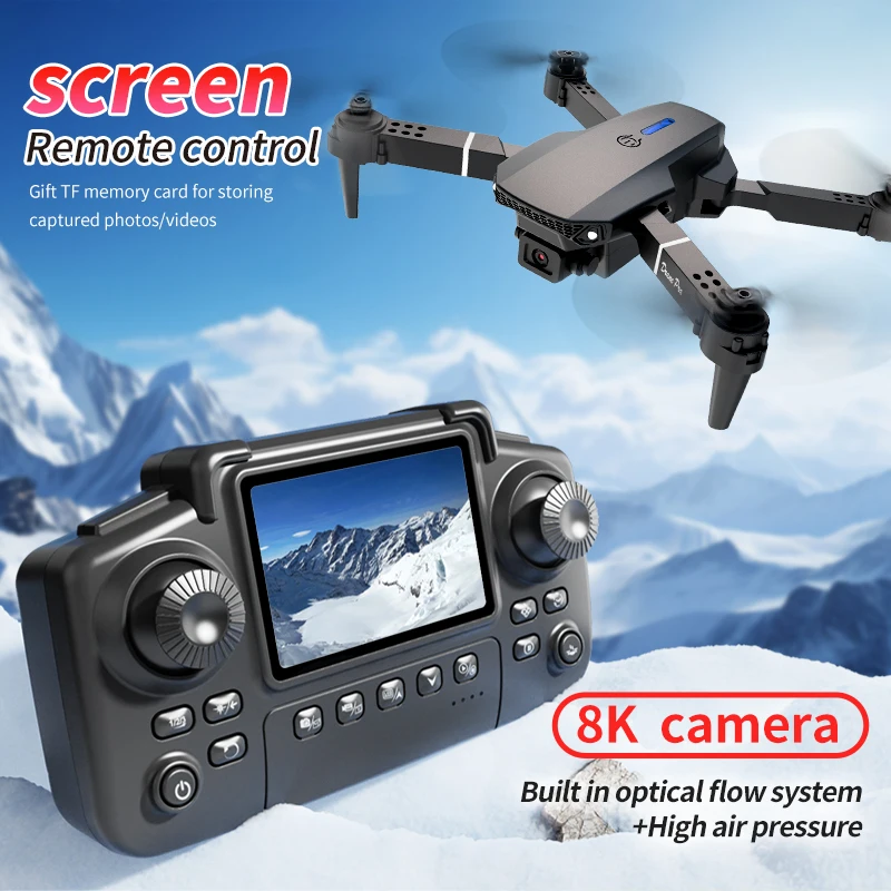 E88 PRO Drone with screen 4K H - đánh giá và giá Drone Rc E88 Pro