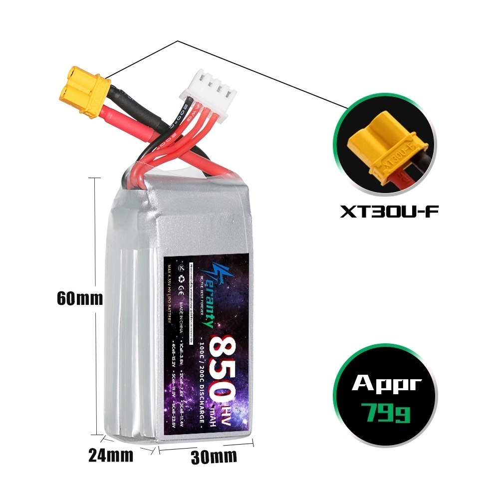 1/2/3PCS TERANTY 3S 11.4V Lipo - đánh giá và giá Drone Rc Link